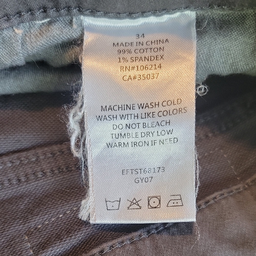 Joe's Jeans Gray Slim Fit Denim - Picture 2 of 7
